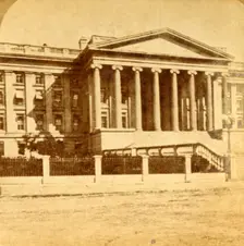 Treasury Department, Washington, D.C. c1880s. Creator: Unknown