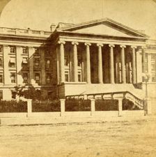 Treasury Department, Washington, D.C. c1880s. Creator: Unknown
