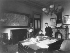 Treasury Dept. employees - Miss Tanner, 1890. Creator: Frances Benjamin Johnston
