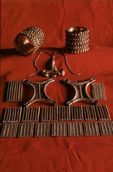 Treasury of Carambolo, bracelets and necklaces