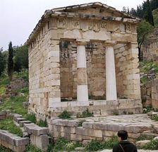 Treasury of the Athenians in Delphi, 5th century BC