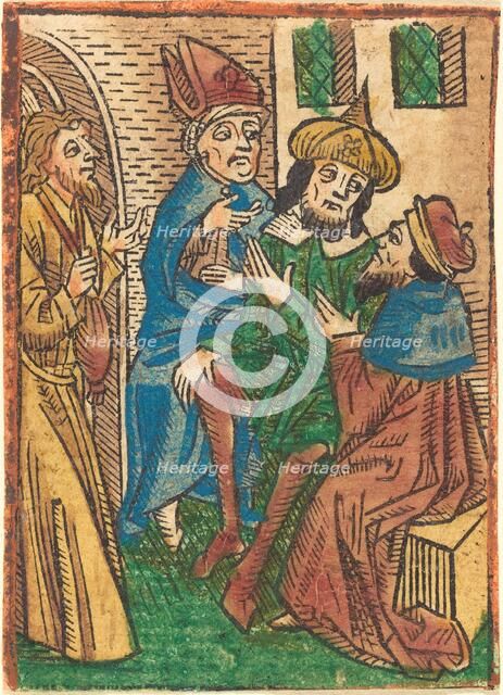 Treason of Judas, c. 1490. Creator: Unknown.