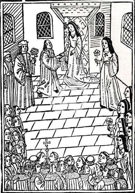 'Treaty of marriage between Charles V and Princess Mary Tudor', c1508.