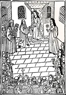 Treaty of marriage between Charles V and Princess Mary Tudor c1508