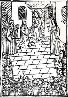 Treaty of marriage between Charles V and Princess Mary Tudor c1508