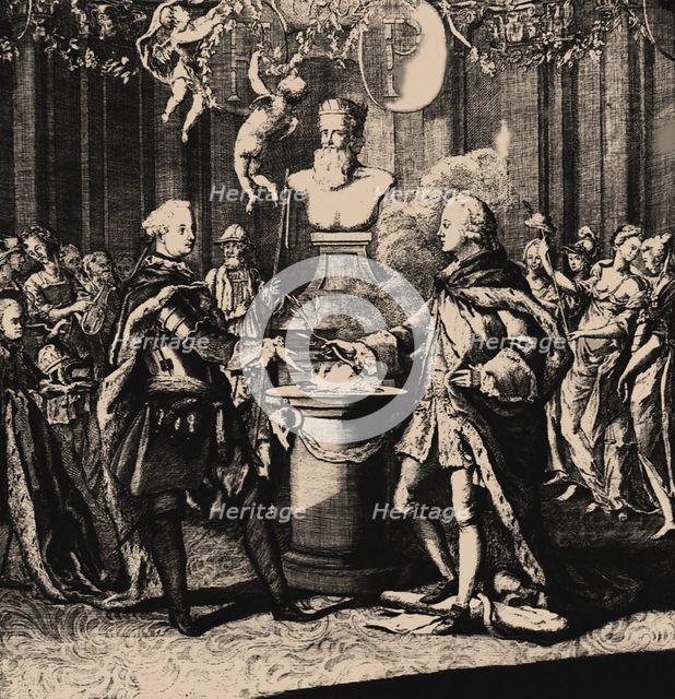 Treaty of Saint Petersburg, 1762. Alliance between King Frederick II the Great and Emperor Peter III