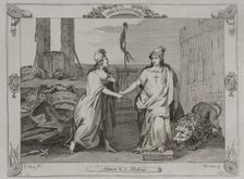 Treaty of San Ildefonso, (August 19, 1796), 1851. Creator: Unknown