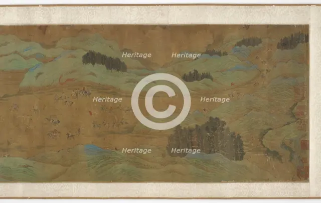 Treaty at the Bian Bridge, Ming dynasty, 16th-17th century. Creator: Unknown.