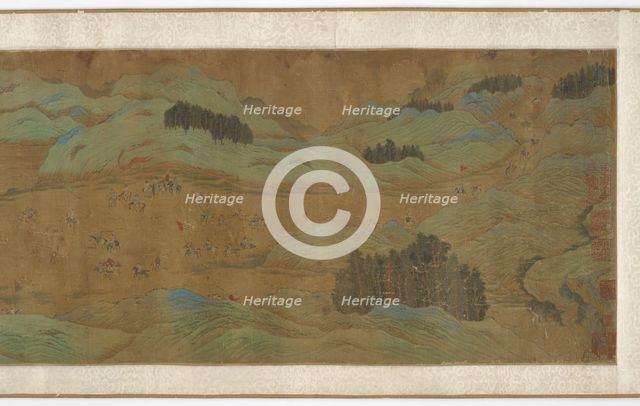 Treaty at the Bian Bridge, Ming dynasty, 16th-17th century. Creator: Unknown.