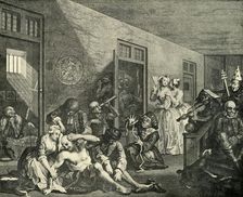 Treatment of the Insane 1733, (1925). Creator: William Hogarth