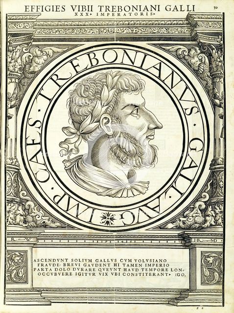 Trebonianus Gallus (206 - 253), 1559.