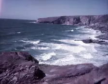 Trebarwith Strand, Cornwall, c1955. Creator: Arthur Charles Kirby Ware