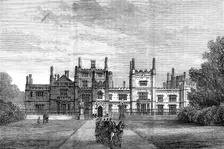 Tregothnan Castle, North Front, 1880. Creator: Unknown