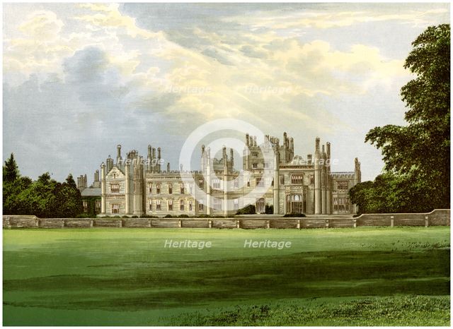 Tregothnan, Cornwall, home of Viscount Falmouth, c1880. Artist: Unknown