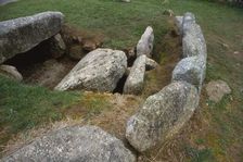 Tregiffian Barrow, Neolithic tomb, 3rd Millennium BC, Penwith, Cornwall, 20th century. Artist: CM Dixon