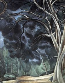 Tree Trunks c1912. Creator: Andre Derain