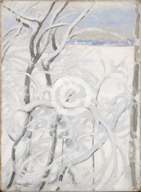 Tree in Winter, 1923. Creator: Pekka Halonen.