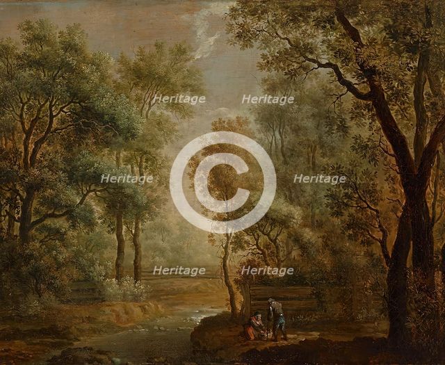 Tree landscape, c1764. Creator: Johann Evangelist Dorfmeister.
