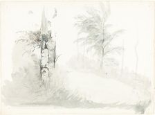 Tree Study, mid-1850s. Creator: John Ruskin