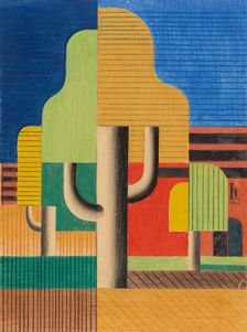 Trees, 1931. Creator: Hoerle, Heinrich (1895-1936)