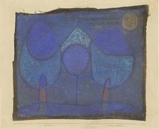 Trees by the Water, 1933. Creator: Klee, Paul (1879-1940)
