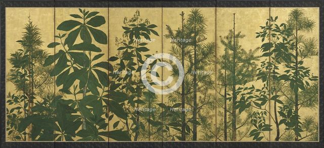 Trees, Early 17th cen.. Artist: Master of I-nen Seal (active 1600-1630)