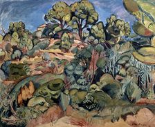 Trees in Cassis 1909. Artist: Othon Friesz