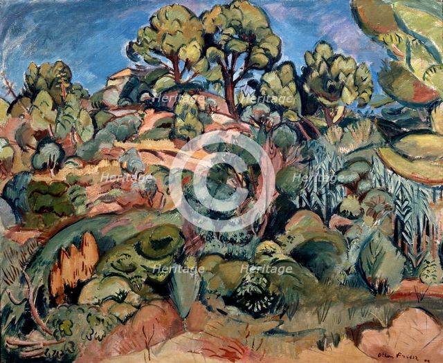 'Trees in Cassis', 1909.  Artist: Othon Friesz