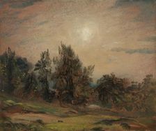 Trees on Hampstead Heath, 1821. Creator: John Constable