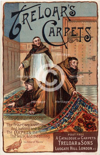 Treloar's Carpets, c.1900. Artist: Unknown