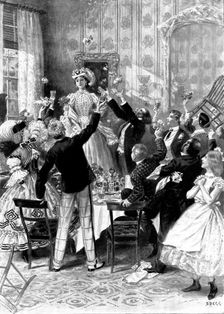 "Trelawny of The Wells,'" Mr. Pinero's new play at the Court Theatre, 1898. Creator: Unknown