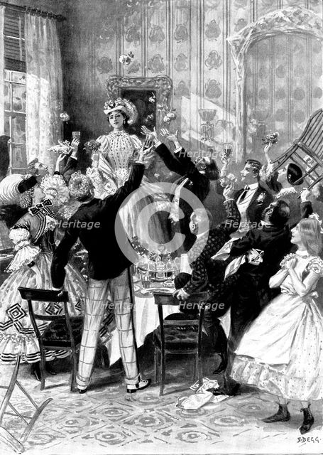 "Trelawny of 'The Wells,'" Mr. Pinero's new play at the Court Theatre, 1898. Creator: Unknown.