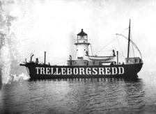 Trelleborgsredd lightship, Trelleborg, Sweden. Creator: Unknown