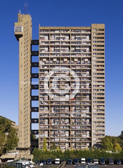 Trellick Tower, 5 Golborne Road, North Kensington, London, 2010. Artist: James O Davies.