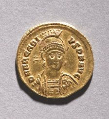 Tremissis of Honorius , 395-423. Creator: Unknown