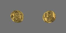 Tremissis (Coin) of Leo III, 720-741. Creator: Unknown