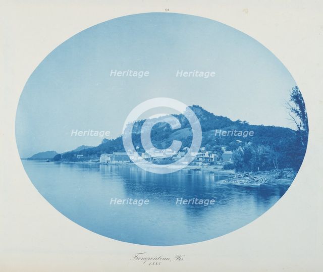 Trempealeau, Wis., 1885. Creator: Henry Bosse.