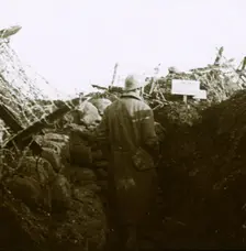 Trenches, Cornille, France, c1914-c1918