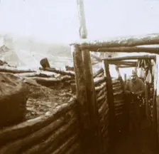 Trenches, Artois, northern France, c1914-c1918