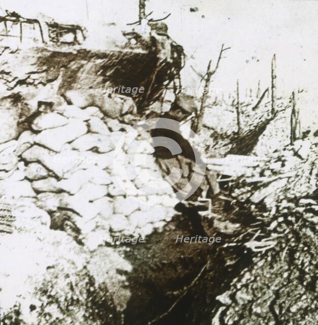 Trenches, c1914-c1918. Artist: Unknown.