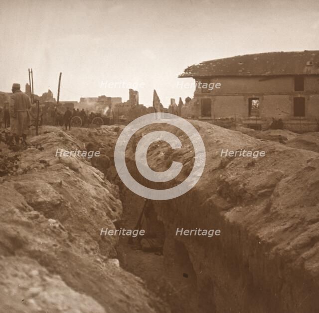 Trenches, c1914-c1918. Artist: Unknown.