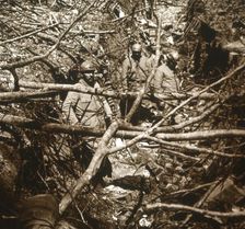 Trenches in front of Fort Souville, northern France, c1914-c1918