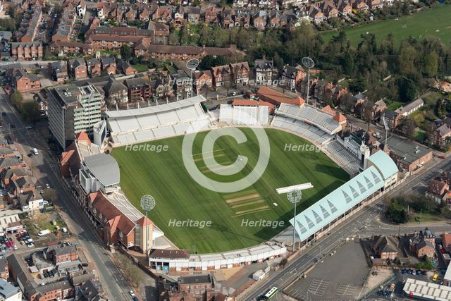 Trent Bridge Cricket Ground, Nottinghamshire, 2021. Creator: Damian Grady.