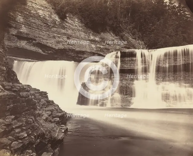 Trenton Falls, New York, c. 1870. Creator: Unknown.