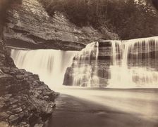 Trenton Falls, New York, c. 1870. Creator: Unknown