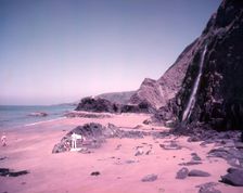 Tresaith Bay, Cardigan, c1955. Creator: Arthur Charles Kirby Ware