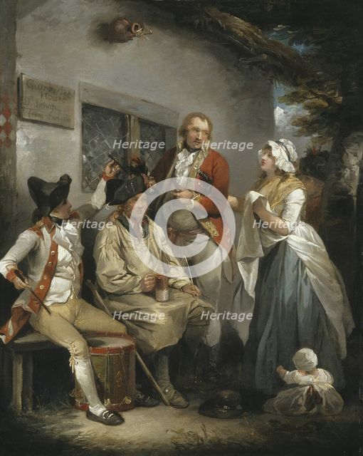 Trepanning a Recruit, c. 1790. Creator: George Morland.