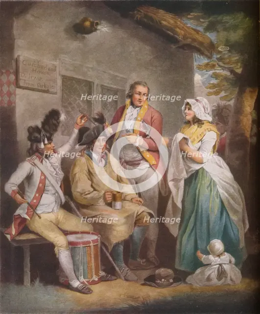 'Trepanning A Recruit', c1791, (1930). Creator: George Keating.