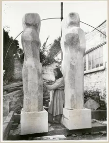 Trewyn Studio, Barnoon Hill, St Ives, Cornwall, 1950. Creator: Festival of Britain Office