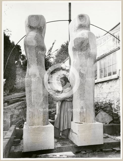 Trewyn Studio, Barnoon Hill, St Ives, Cornwall, 1950. Creator: Festival of Britain Office.